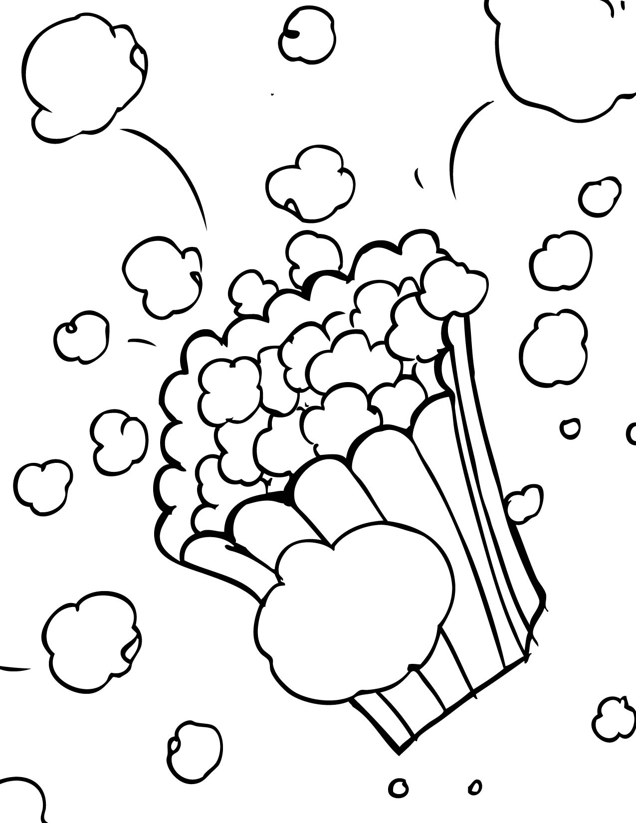 Coloriage PopCorn