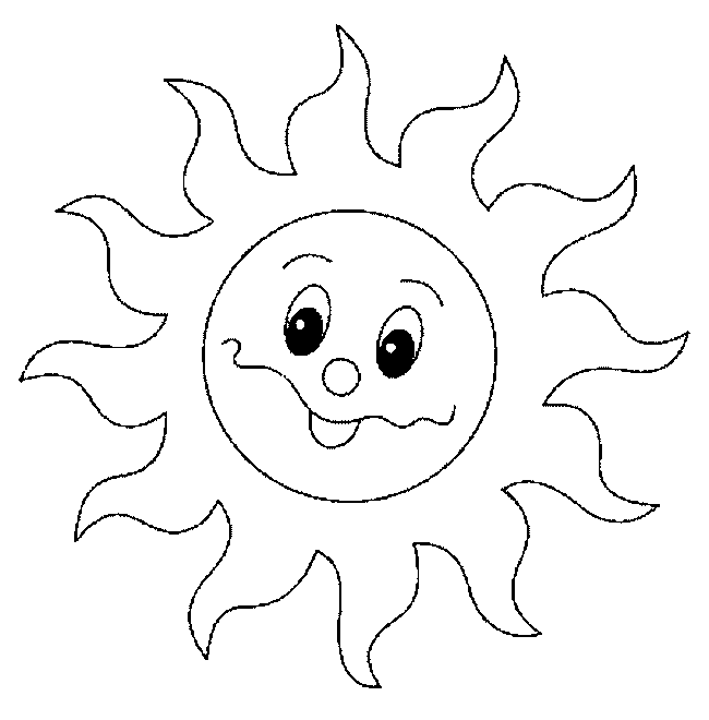 Coloriage soleil