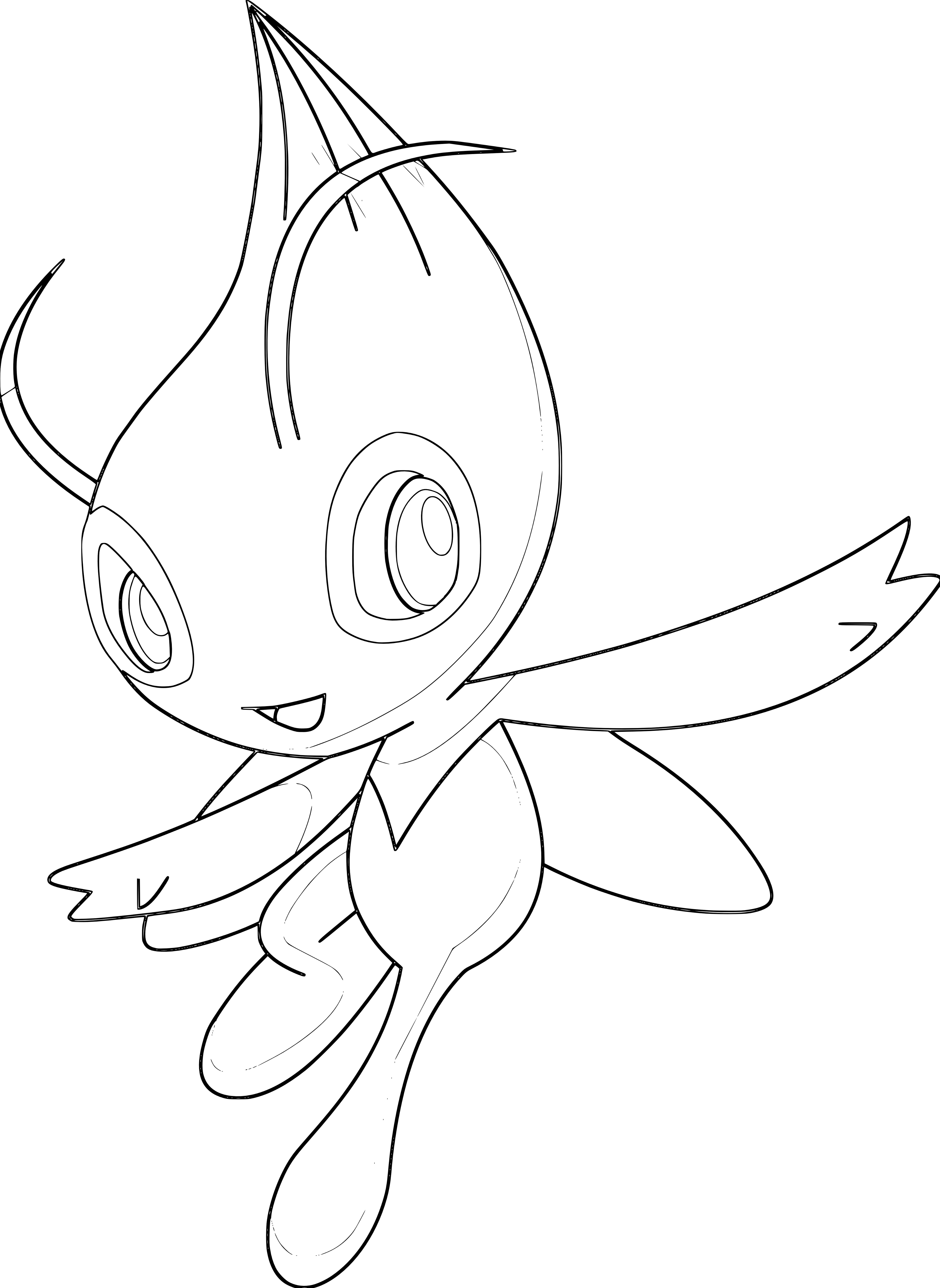 Coloriage Celebi