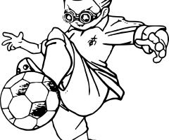 Coloriage Jude Sharp Inazuma